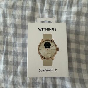 Withings ScanWatch 2 Smart Health Watch - Beige